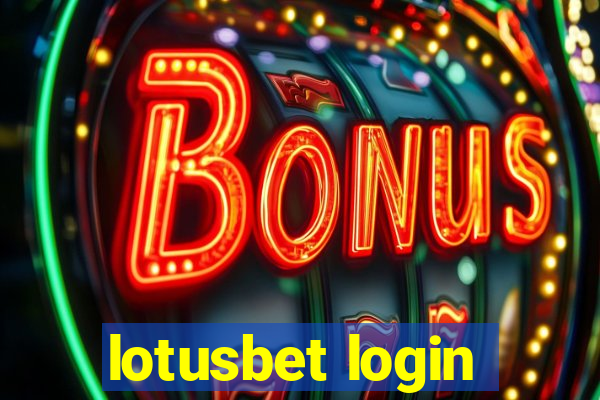 lotusbet login